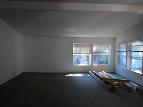 Living room before wood burn
