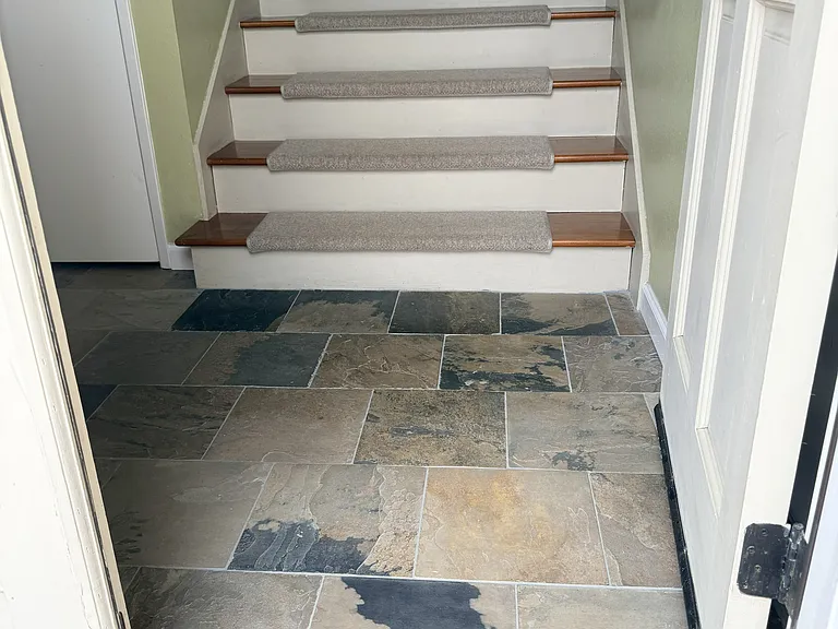 Slate entryway