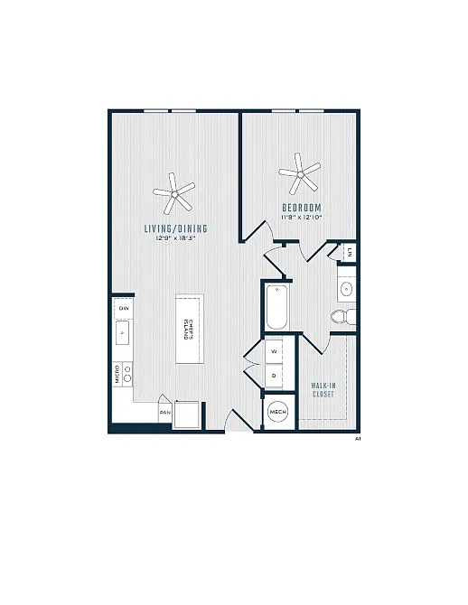 Floor plan A1