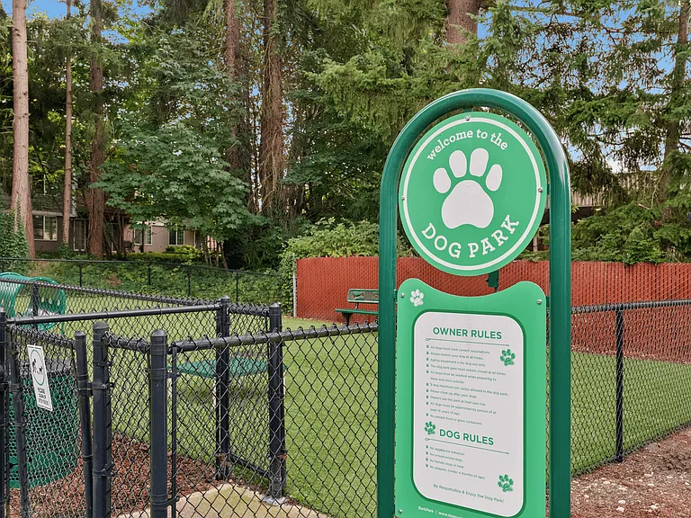 Pet-friendly dog park designed for off-leash play and exercise.
