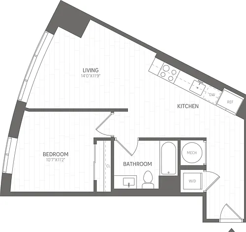 Floor plan A3.a