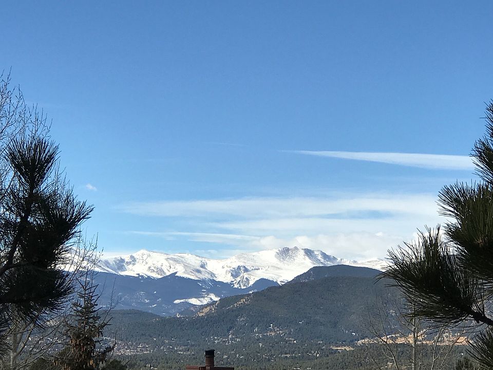 View from the deck of Mount Evans