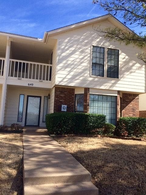 Front of Condo; Garage in Rear