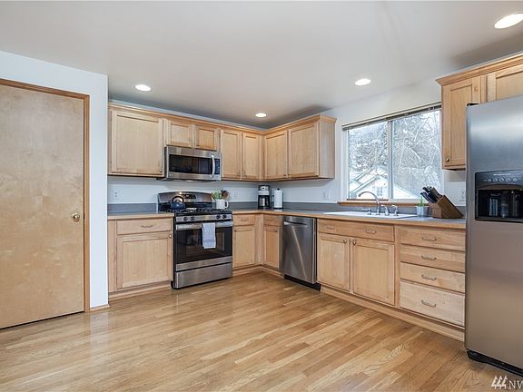 Spacious kitchen includes gas range. All appliances are less than 5 years old.