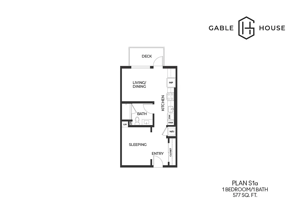 Floor plan S1a