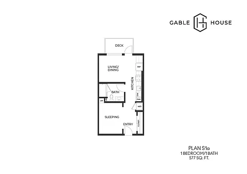 Floor plan S1a