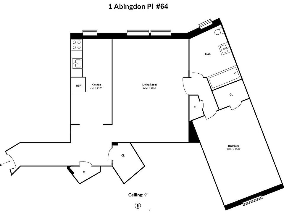 1st image of 15 Abingdon Sq APT 64