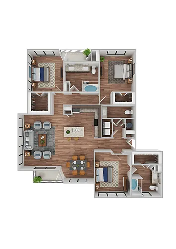 Floor plan C1