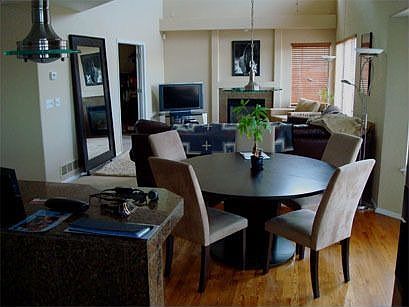 Kitchen and Living Room