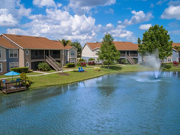 Embrace charming lakeside living in St. Cloud, with captivating views and lush landscapes - providing a tranquil retreat for all residents to savor.