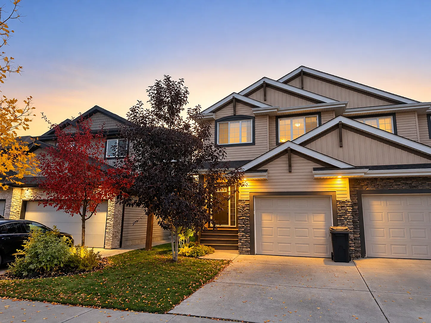 3 Bed 2.5 Bath Fort Sask Duplex For Rent — Photo 3