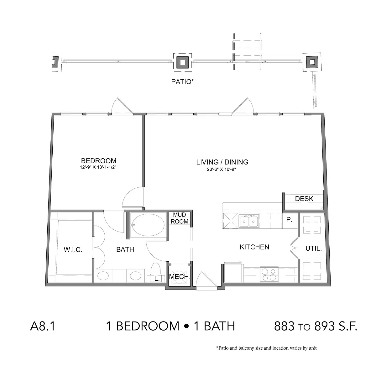 Floor plan A81