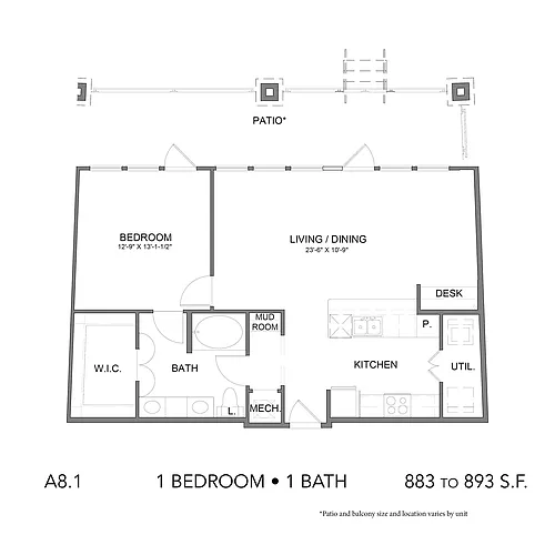 Floor plan A81