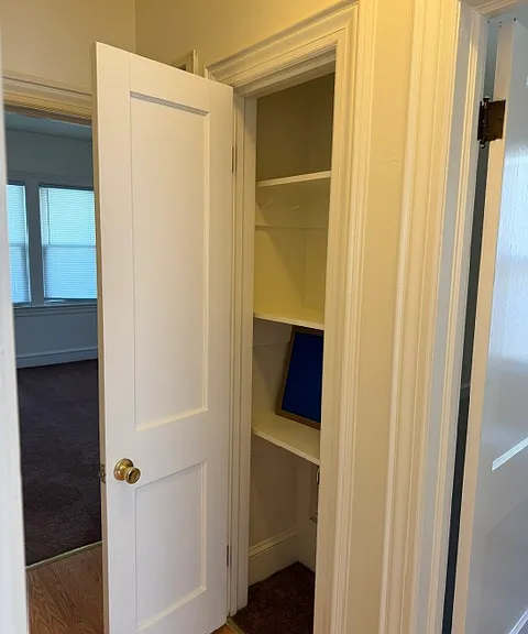 Hall closet