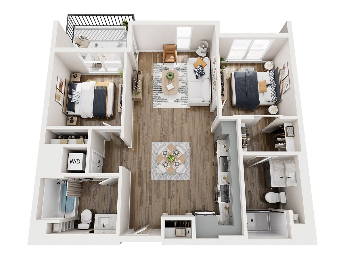 Floor plan B21