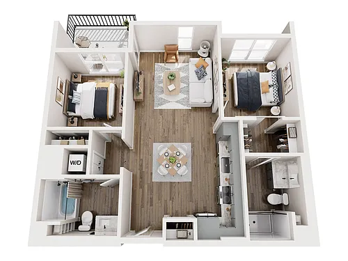 Floor plan B2