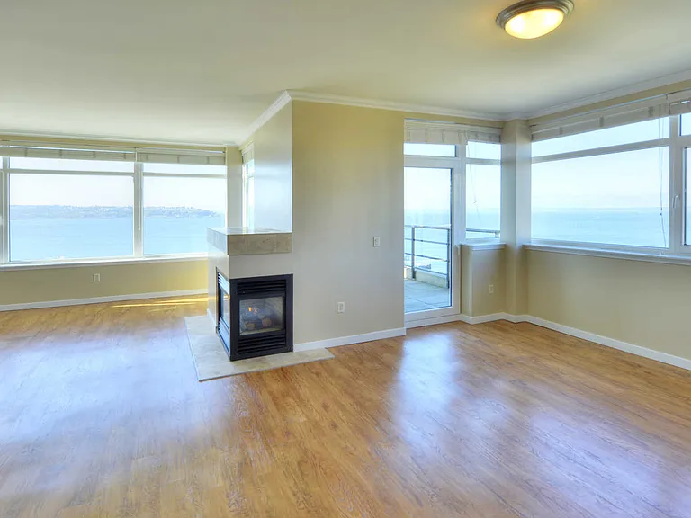 Living Room with Hard Surface Flooring