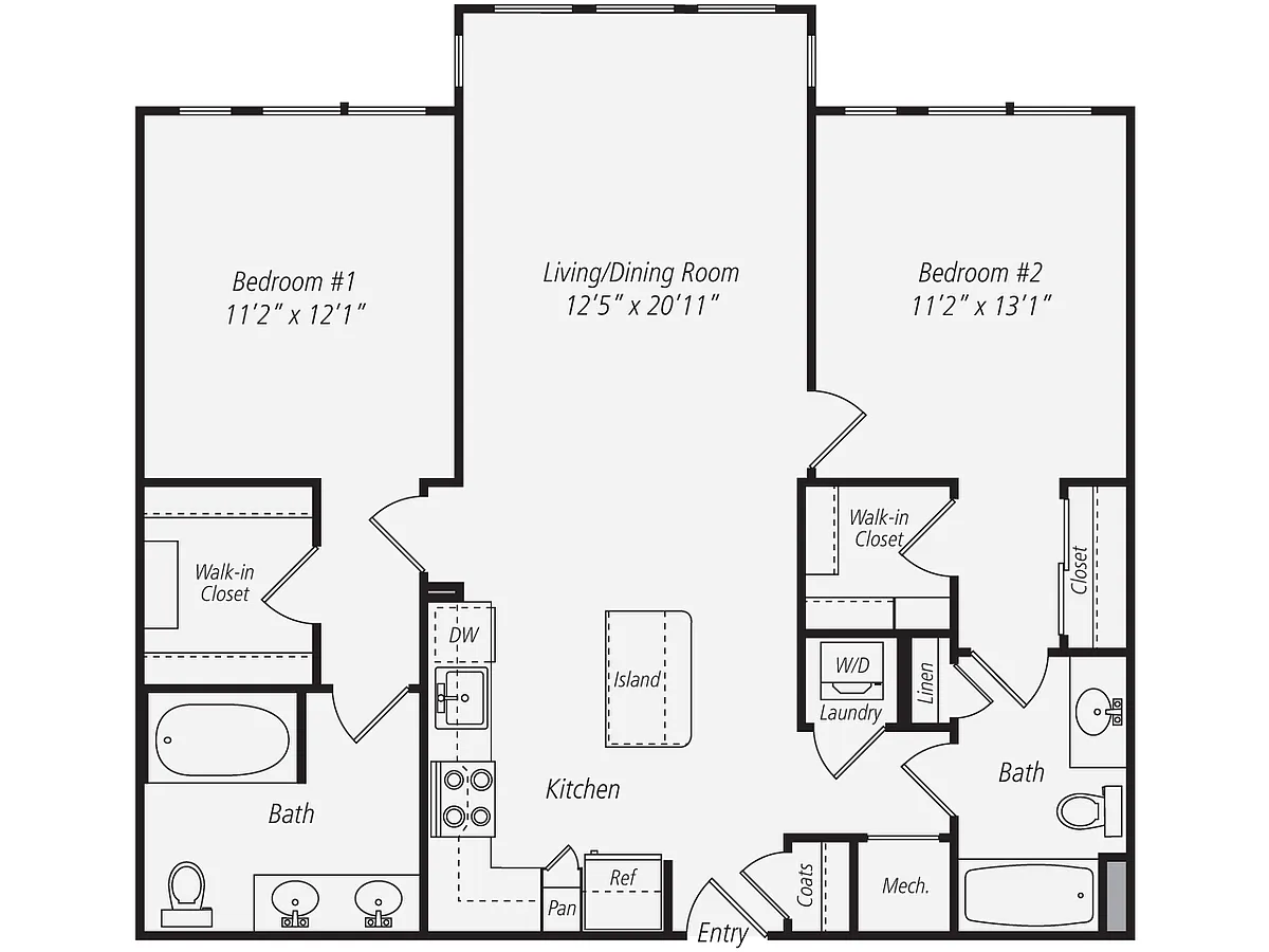 Floor plan B8