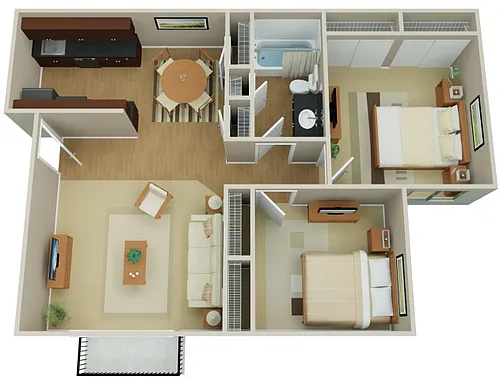 Floor plan Bradford Renovated