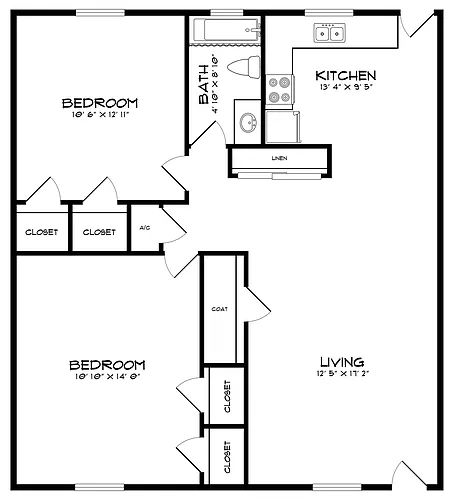 Floor plan B1