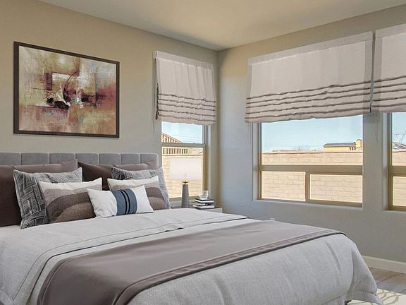 Virtually Rendered Master Suite