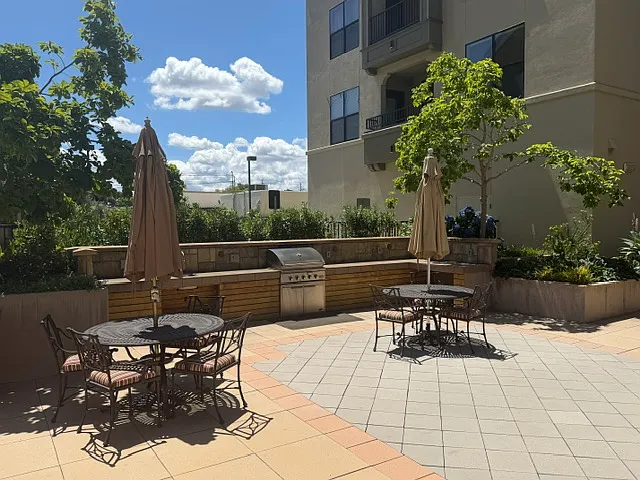 Communal BBQ area