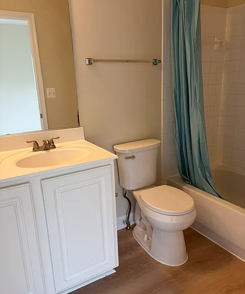 Primary bathroom (inside primary bedroom)