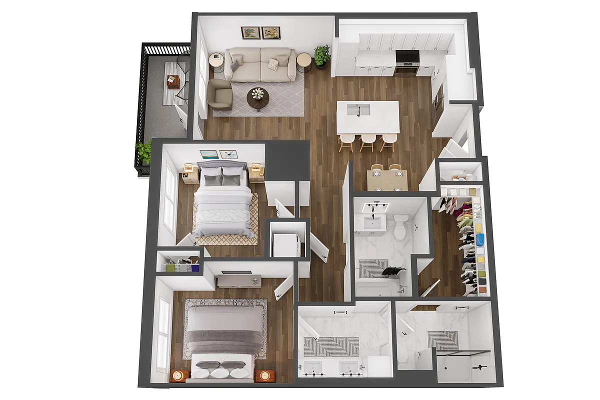 Floor plan B1