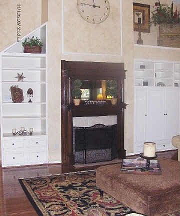 Antique fireplace included.  Hardwood floors throughout 1st floor.