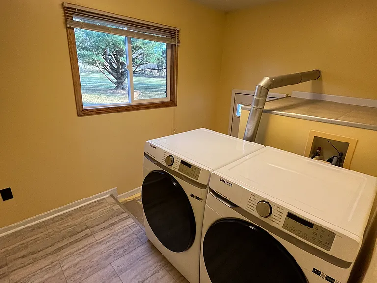 Laundry room off of the kitchen