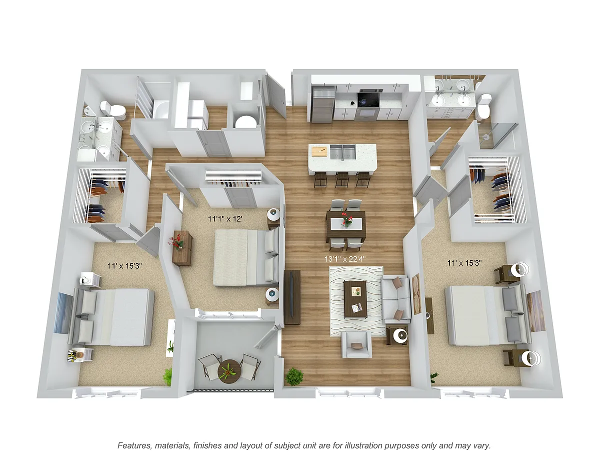 Floor plan Transit 3.2