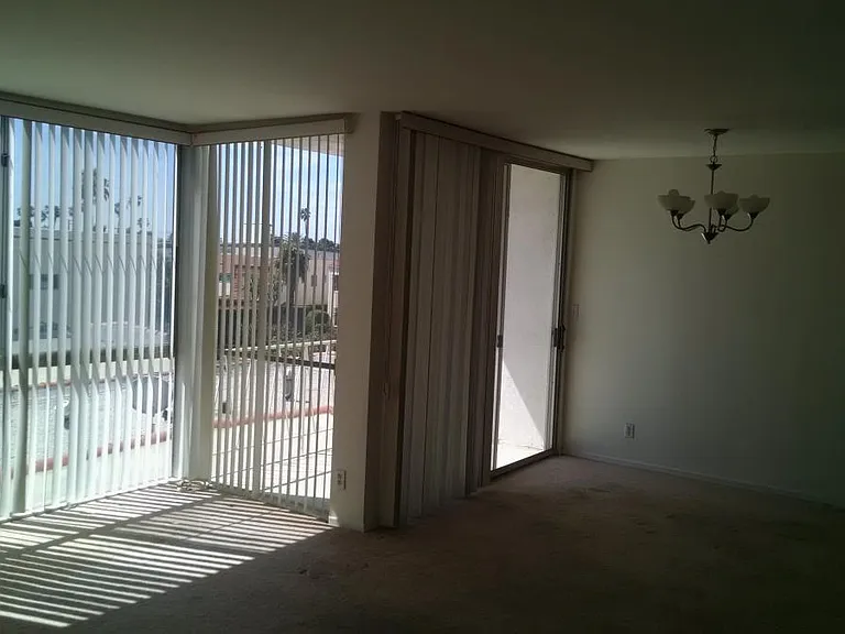 Small balcony. Very Good A/M Light. Floor to ceiling windows!