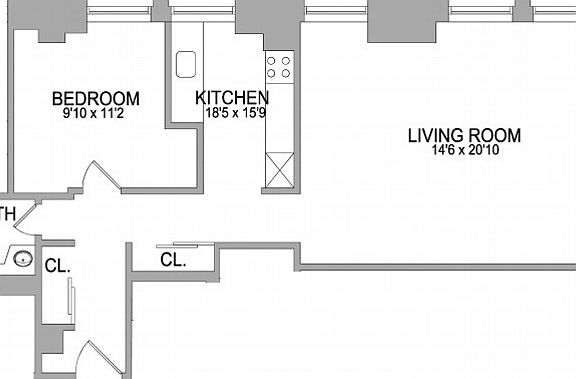 2nd image of 160 Front St APT 6C