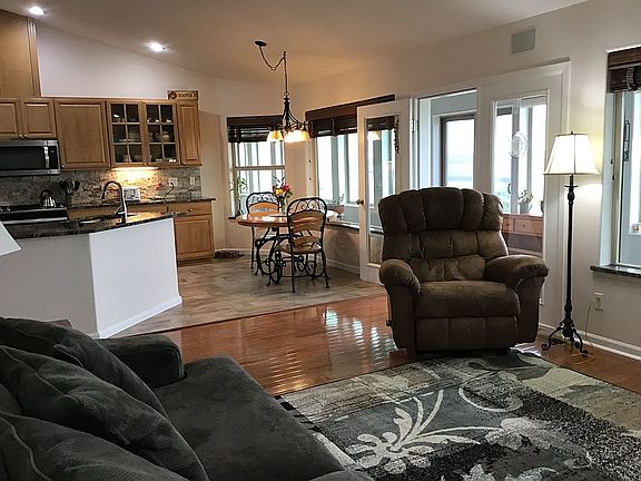 Open concept living.