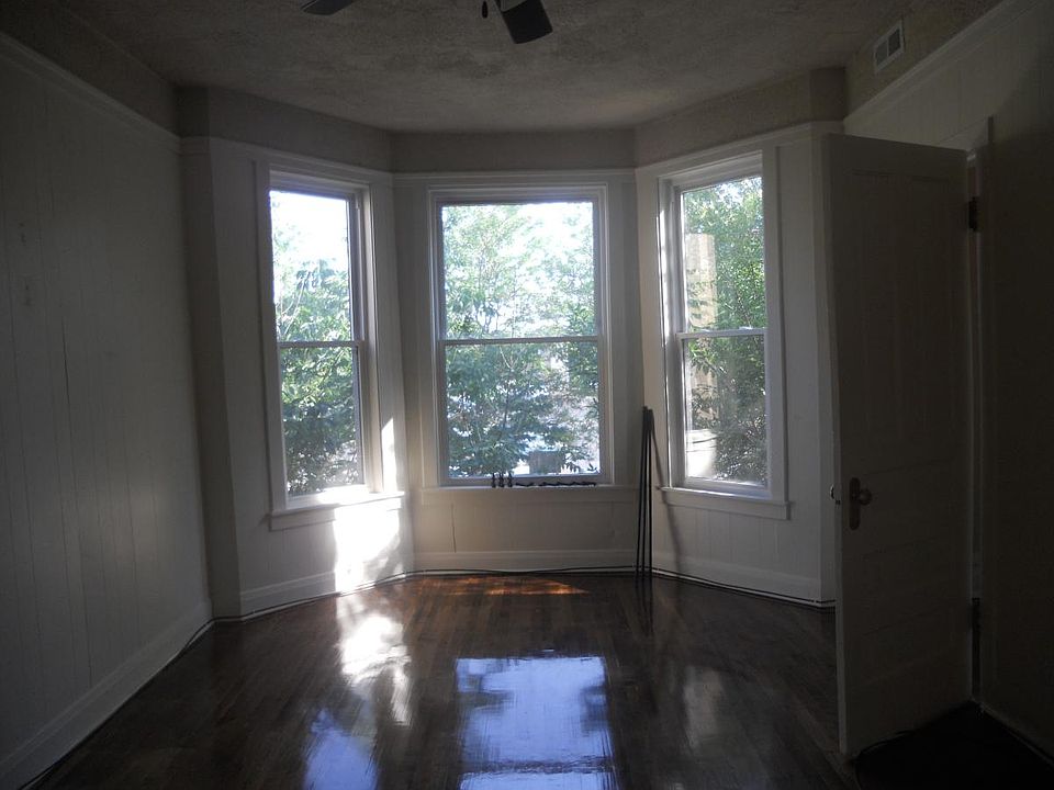Living Room with bay window