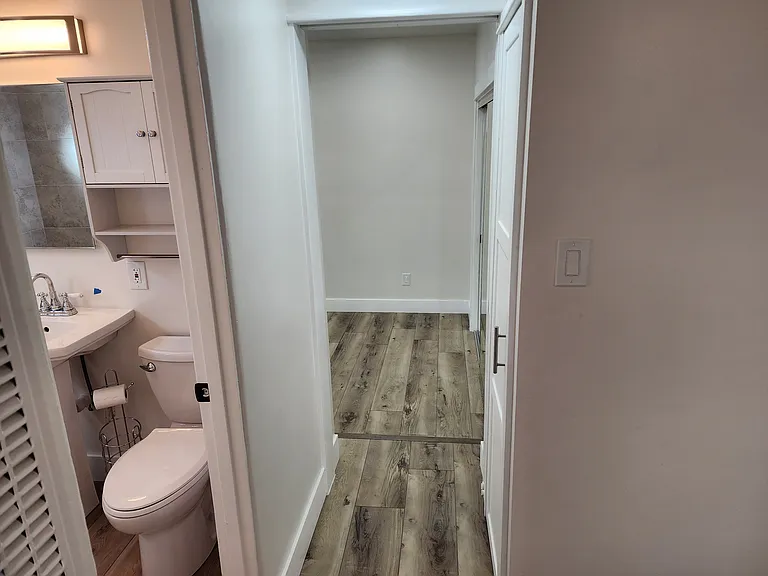 Hall into Bedroom