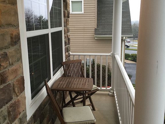 Front porch with room to sit
