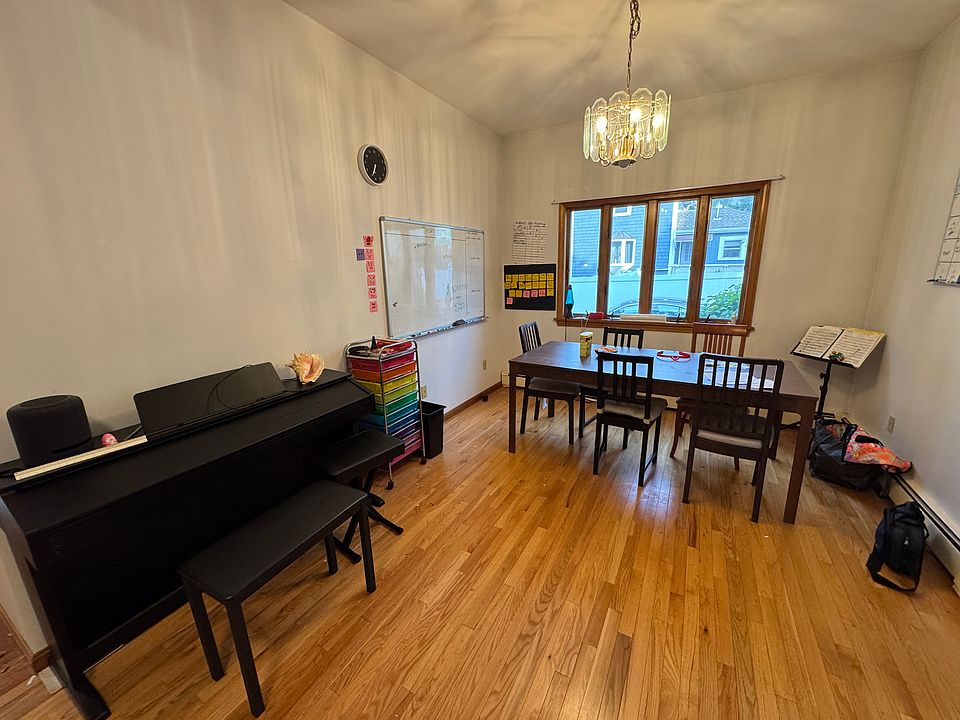 spacious dining area