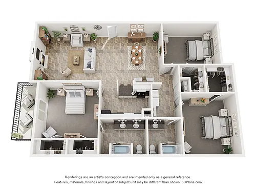 Floor plan C1