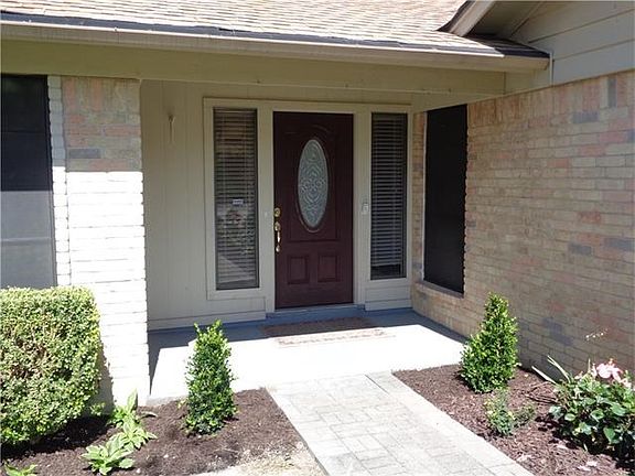 Entrance with updated landscaping