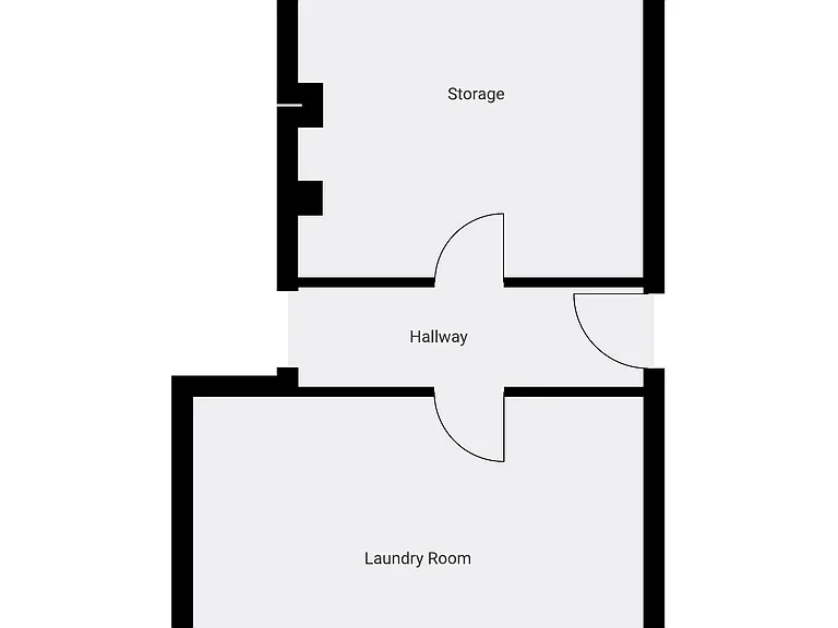 Basement storage and laundry room floor plan - dedicated to Uni 3