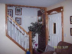 living room staircase