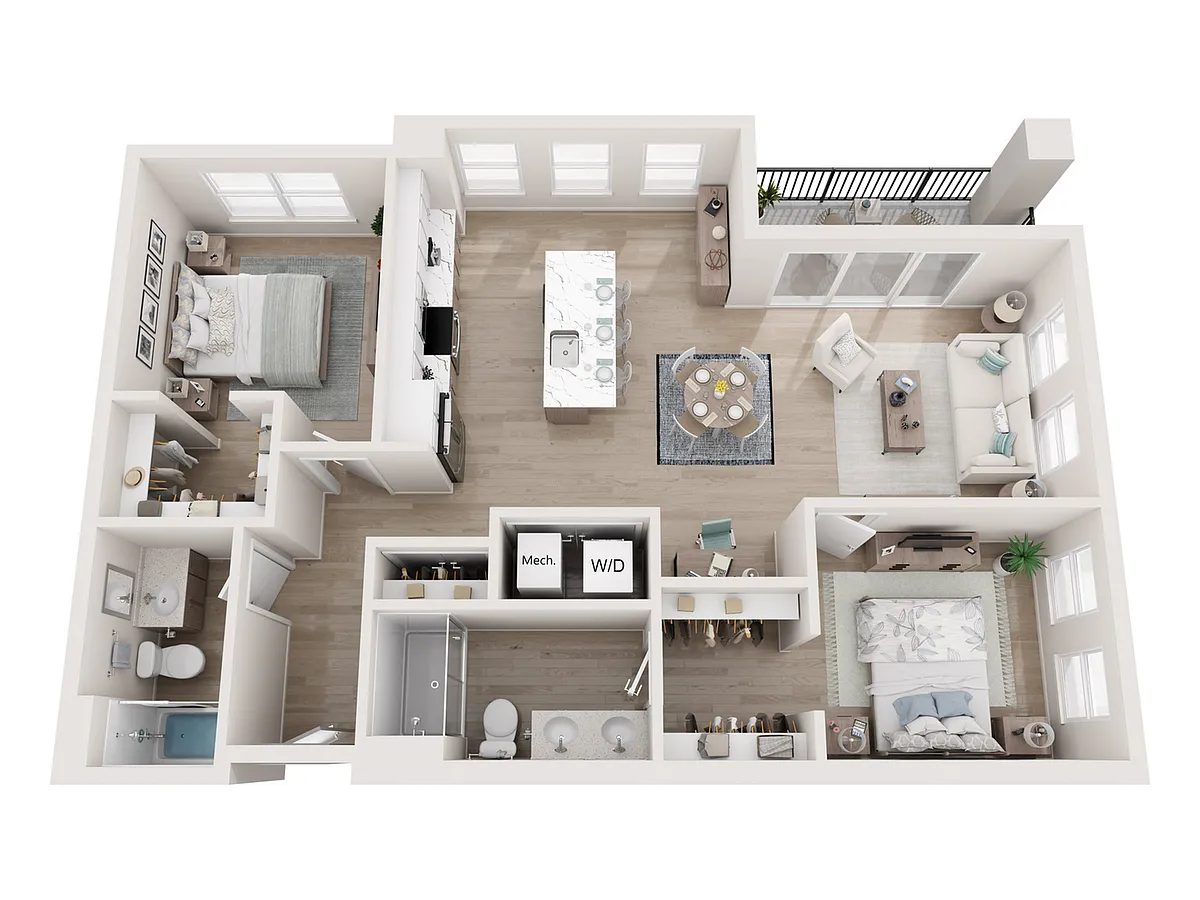 Floor plan 02C-C