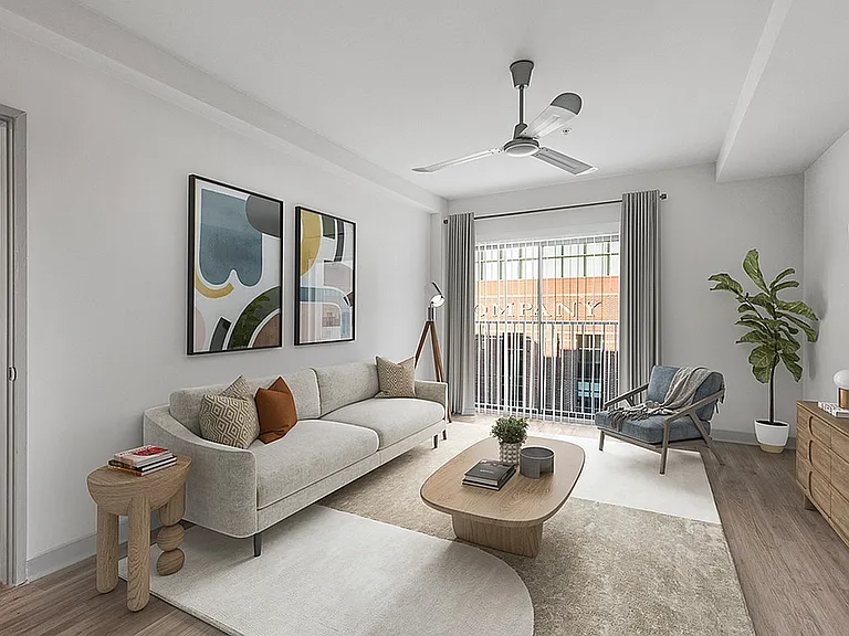 Living Room at Cottonwood Westside