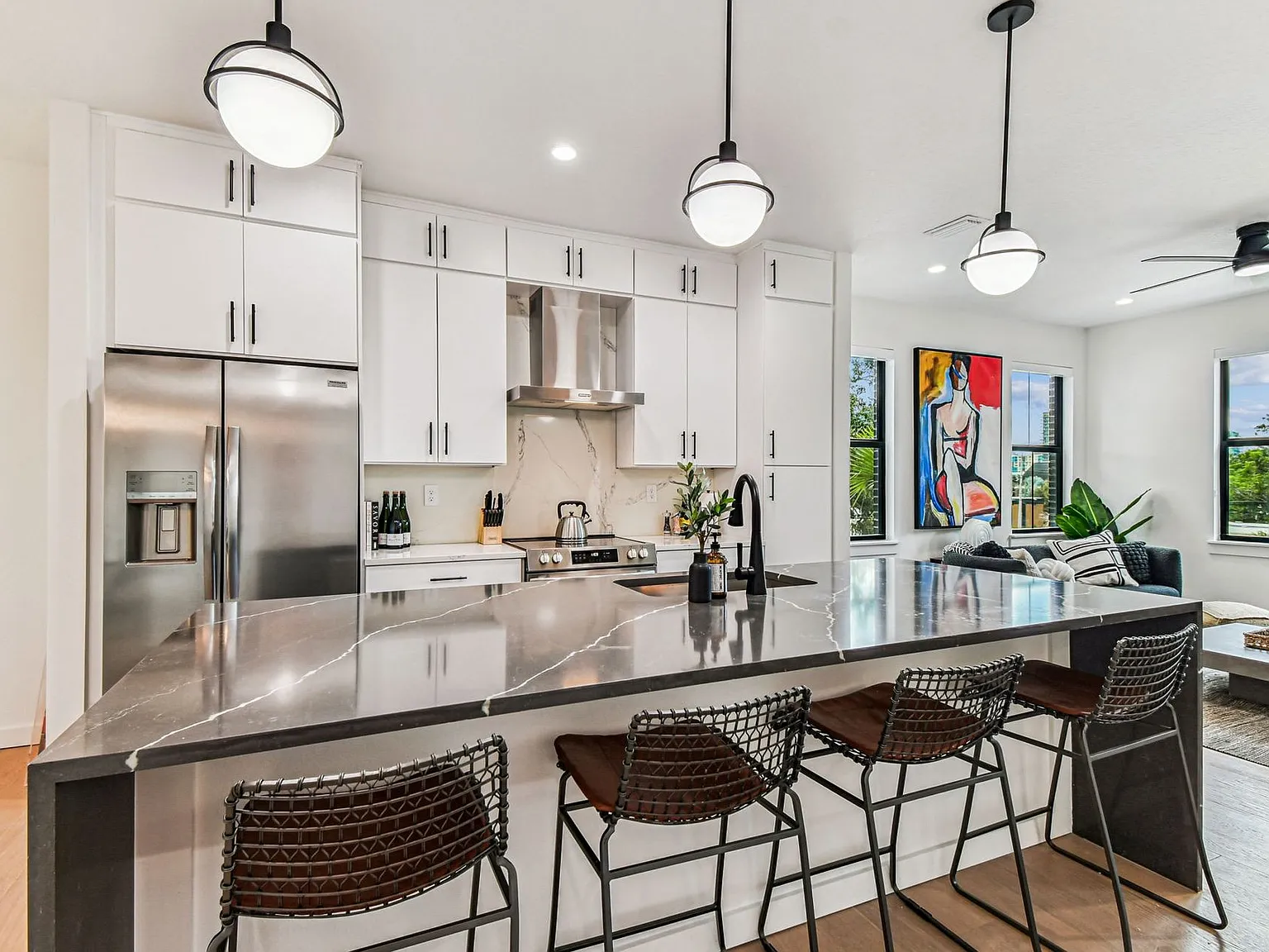 New Construction Townhome For Lease downtown Tampa, Ybor City, Gas Worx — Photo 3