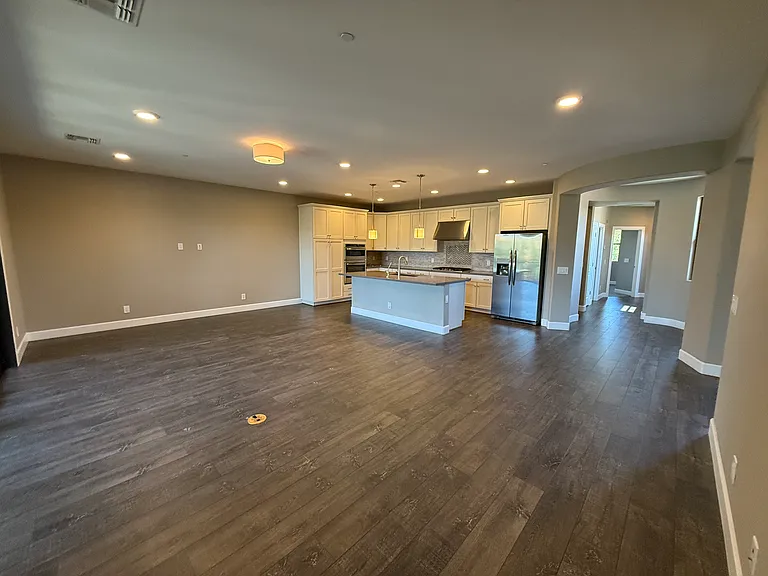 Great room & kitchen