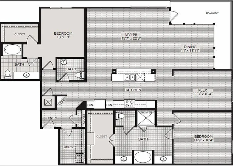 Pearl Residences B1 Floorplan Pearl Residences B1 Floorplan
