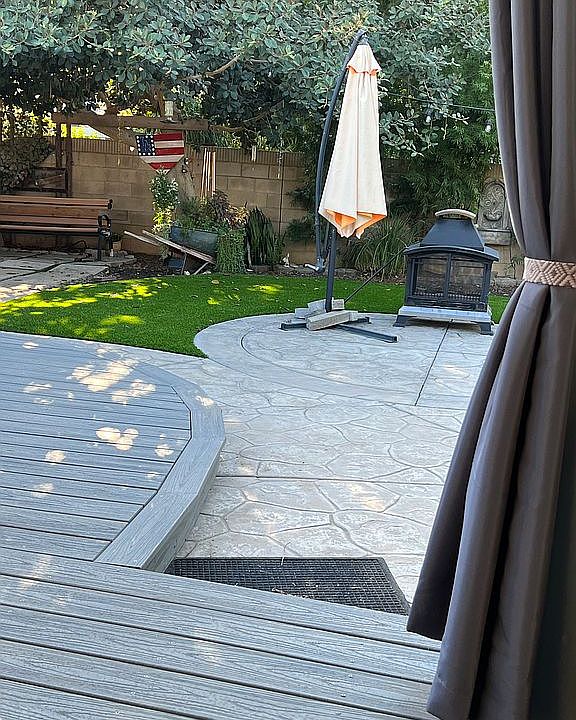 New trex decking Arti turf 