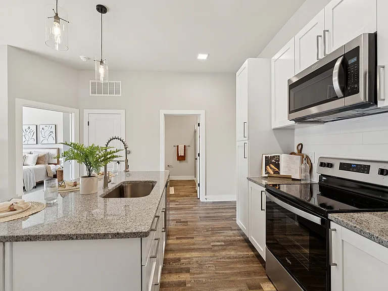 model kitchen side