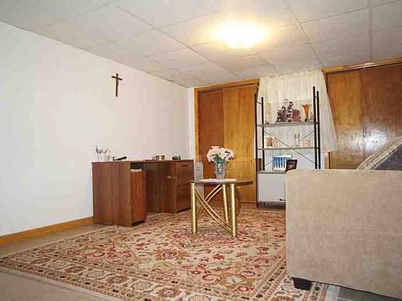 Basement living area
